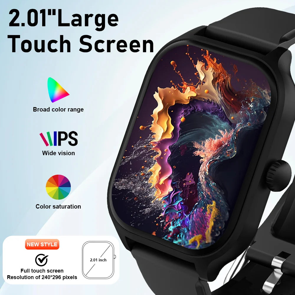 H9 and H6 Smartwatch Dial to Answer Calls Calorie Tracking Heart Rate Blood Oxygen Monitoring Bluetooth Smart Watch