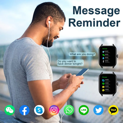 H9 and H6 Smartwatch Dial to Answer Calls Calorie Tracking Heart Rate Blood Oxygen Monitoring Bluetooth Smart Watch