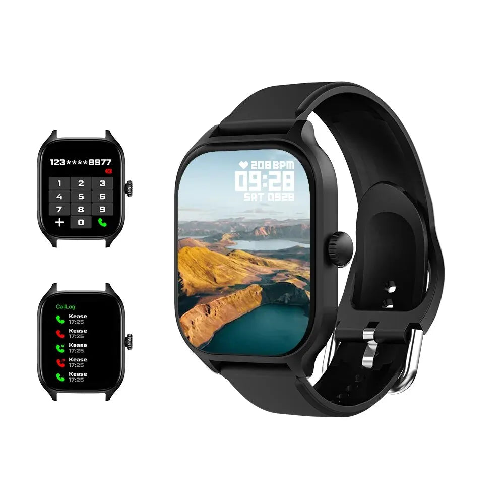 H9 and H6 Smartwatch Dial to Answer Calls Calorie Tracking Heart Rate Blood Oxygen Monitoring Bluetooth Smart Watch